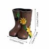 Modern Potted Plants Vase Childishness Garden Decor Unique Rain Boots Flowerpot  Outdoor Decor
