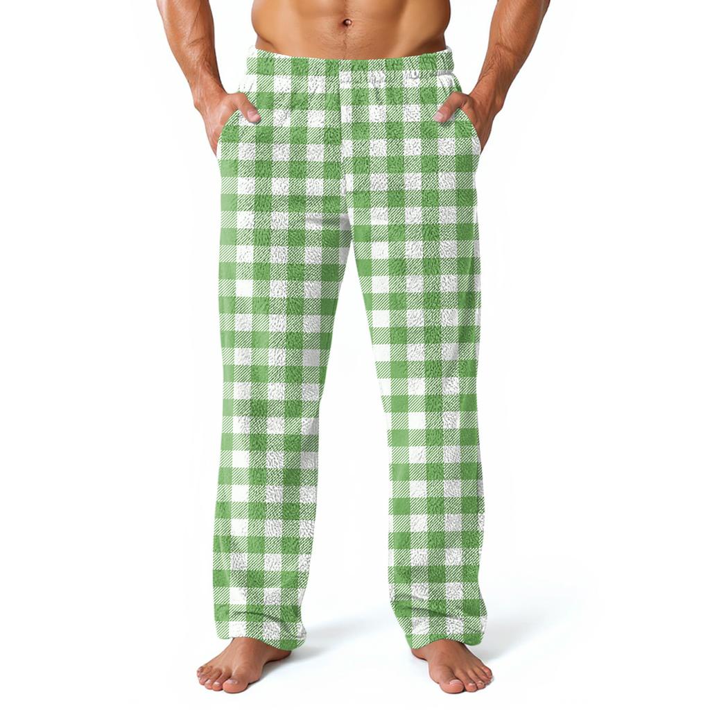 Ανδρικό Παντελόνι Σπιτιού με Ολόκληρη Εκτύπωση Παντελόνι Πιτζάμας Ύπνου Μακρύ Παντελόνι Παντελόνι Πιτζάμας