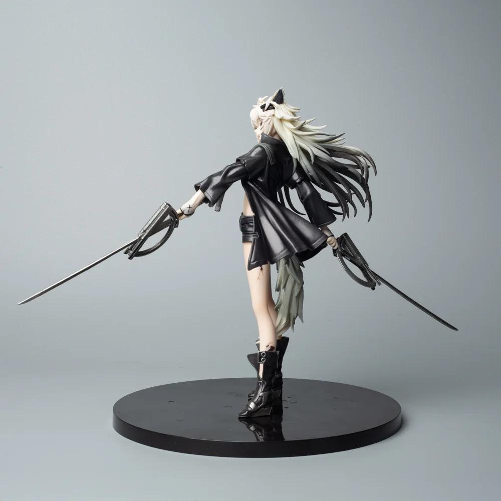 24CM Anime ARKNIGHTS Lappland Statuetta Gioco 1 7 Scala Modello in Piedi Giocattolo Regalo Collezione Action Figure Statua in PVC Edizione Limitata