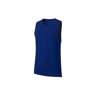 Yoga Dri-FIT Atmungsaktives Rundhals Ärmelloses Basketball-Tanktop Herren Tops Tiefmarineblau BV4037-455