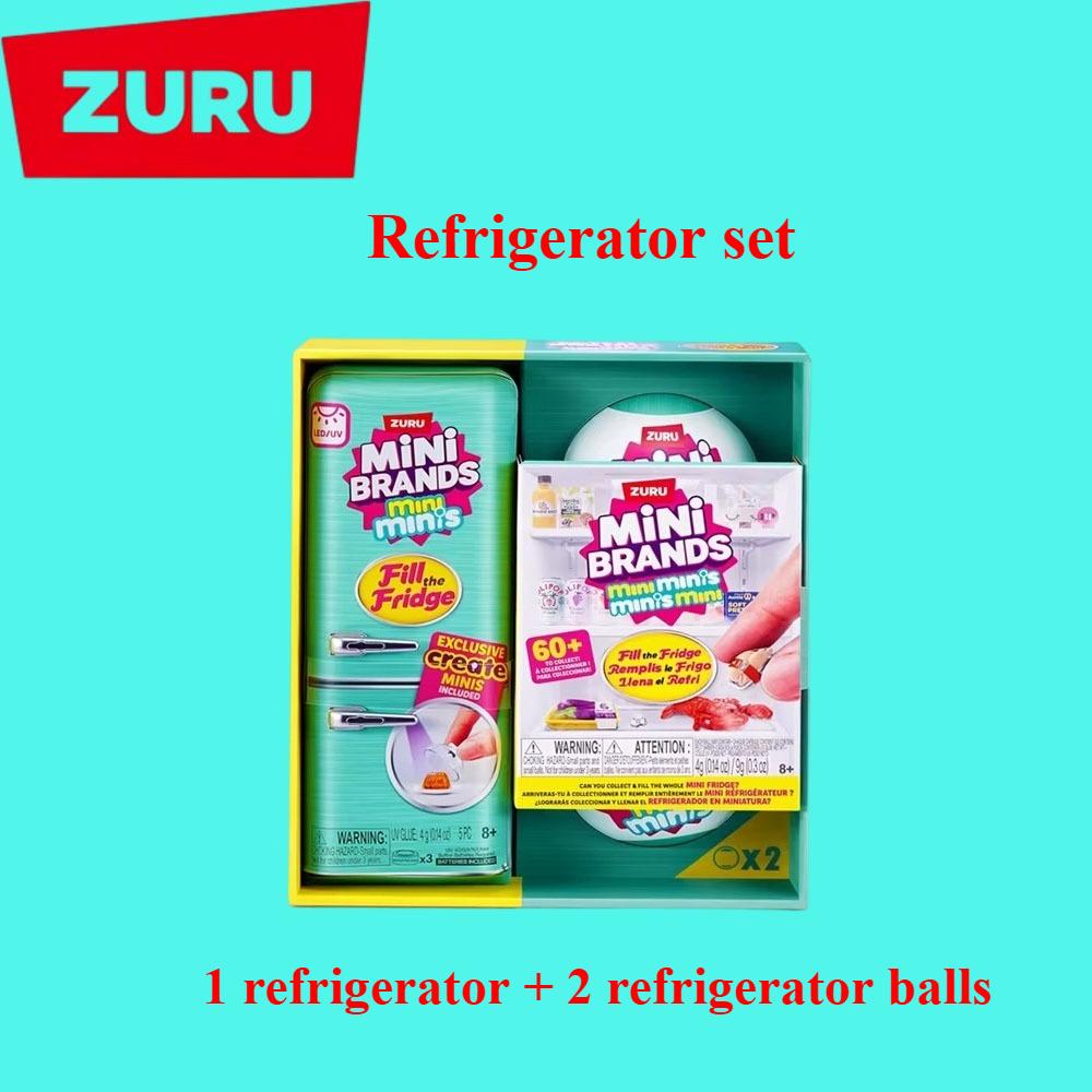 ZURU Mini Brands Mâncare Umple Frigiderul Seria 1 Plauset Brands Casulă de Casă Creând DIY O Bucătărie Mini MasterChef Seria de Mâncare