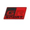 3D Metal GR Sport MGJDRYD Logo Car Front Hood Grille Emblem Badge Auto Side Fender Decal Sticker HDRYE for Toyota HV YARiS RZ RC RS Prius
