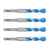 High Hardness Eccentric Drill Precisions Drilling 5/6/8/10/12mm Glass Tile Ceramic Punching Rock Triangles Drill Bit