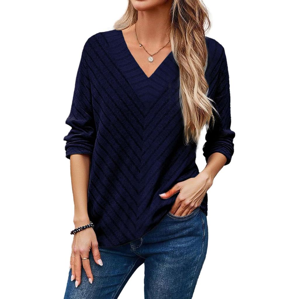 Women's Loose Casual Long-sleeved Pullover