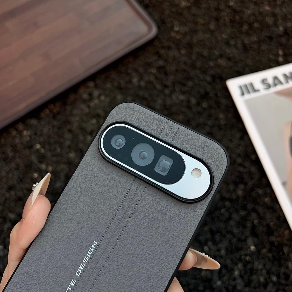 Custodia per Google Pixel 10 Pro XL Pelle PU di Lusso Skin Cover Posteriore Protettiva alla Moda per Guscio Telefono Pixel 10 10Pro XL