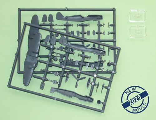 Mark I 1/144 Bf109G-10 „Späte Gustav“ (2 Kits) Plastikmodellbausatz MKM 144072N (Flugzeug)