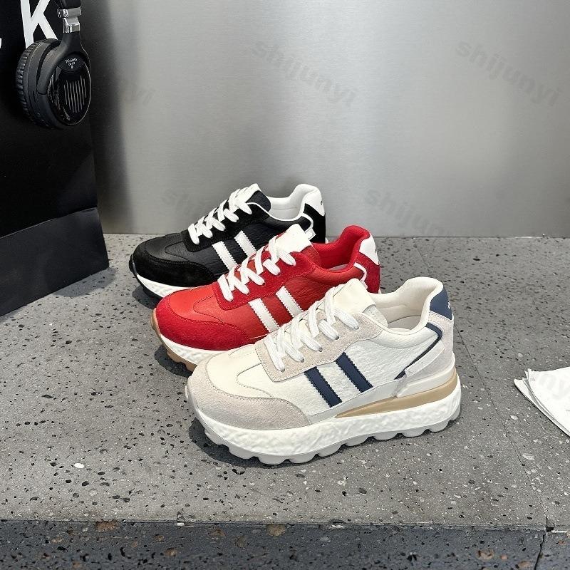 Women's Casual Sports Shoes 2026 Autumn Comfortable Anti Slip Outdoor Fashion Retro Platform Vulcanized Shoes Zapatos Mujer