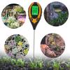 4 in 1 Soil Survey Instrument Digital Display Soil Thermometer PH Meter  For Garden Lawn Farming