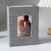 Photo Album 4x6 with 100 Pocket Fabric Linen Cover Photo Book Slip-in Picture Albums for Baby Wedding Family Mother Day