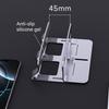 Aluminum Vertical Computer Stand Adjustable 14 45mm Thickness Anti Slip Desktop for Professionals Students