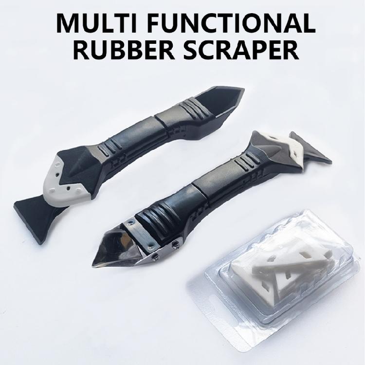 5 In 1 Caulk Scraper and Smoother Tool Set Silicone Caulk Scraper  for Kitchen Bathroom Window and Frame Sealant Seal