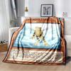 Anime Yu Gi Oh Card Throw Blanket Blue Eyes White Dragon Anime Cartoon Soft Plush Blanket Bedroom Bedspread Home Decor