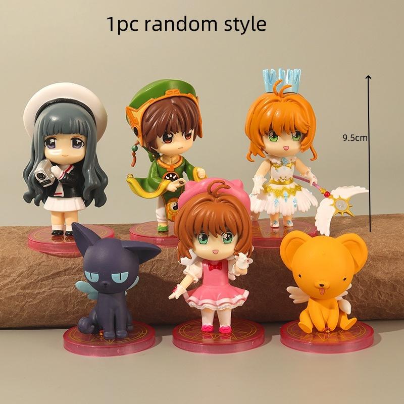 

18cm Magical Girl Little18cm Round Deer Eye Hill Bijingpin Model Anime Pretty Cute Desktop Birthday Beautiful Gift