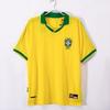Retro fotbalový dres Brazílie Mistrovství světa 1998 Romario Ronaldo Kaka Roberto Carlos Krátký rukáv Dlouhý