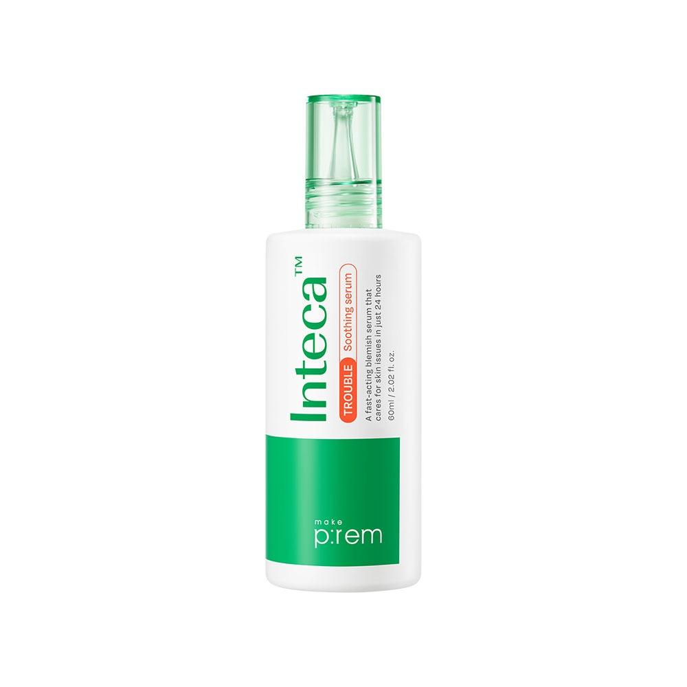 Make P:rem Inteca Trouble Soothing Serum 60ml Deep Hydration Calming Facial Ampoule