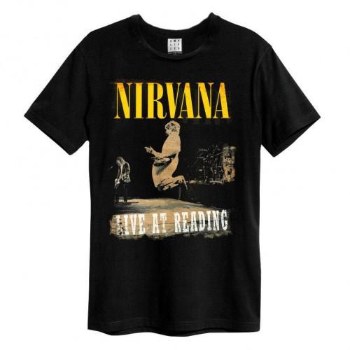Amplified Unisex Adult Live At Reading Nirvana T-Shirt
