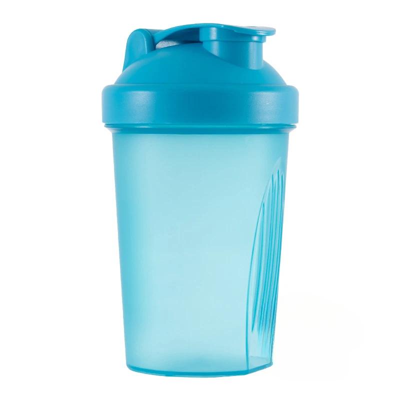 400ml Přenosný Plastový Kelímek na Nápoje Šejkrové Lahve Sportovní Kelímky na Vodu Láhev na Míchání Syrovátkového Proteinového Prášku Fitness Gym Šejkr Venkovní