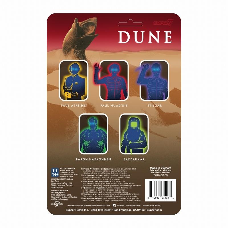 Super7 Dune Reaction Dune  Paul Atreides