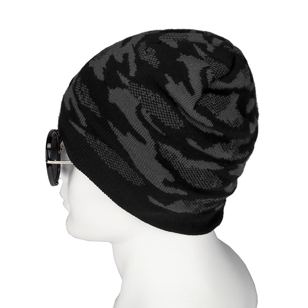 1pc Stocking Hat Camouflage Warm Soft 