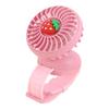Portable Watch Fan Summer Mini Carry Wrist Fan Rotatable USB Rechargeable Air Cooling Fan Toy for Girls Boys