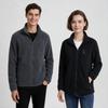 Mens Fleece Jacket With Stand Collar 360g Warm Thick Polar Inner Layer Winter Hiking Camping