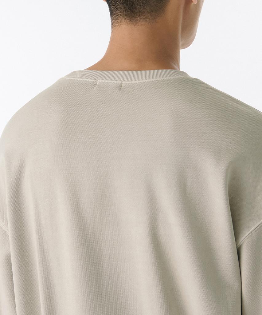MUSINSA STANDARD Pigment Oversized Sweatshirt [Cream]
