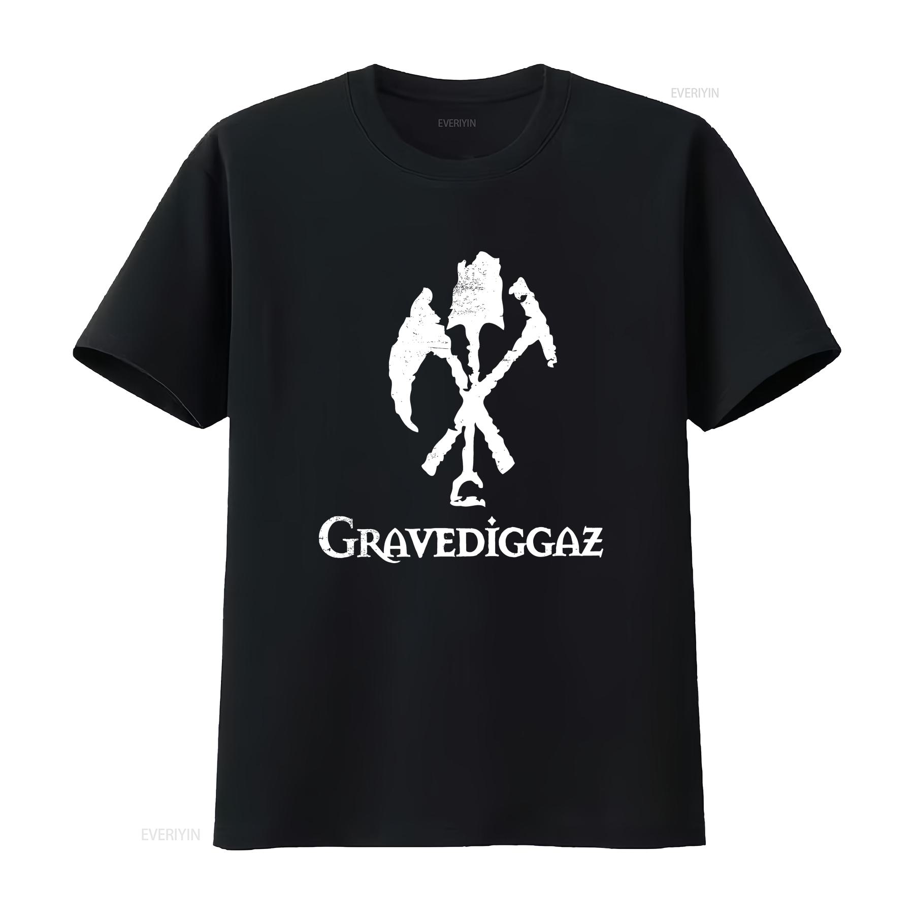 

Gravediggaz Horrorcore The Pick Sickle and Shovel T Shirt S XXXL vintage Washed Stretched Comfortable Versatile Slightly Soft 4XL