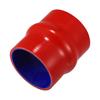 X AUTOHAUX 1pcs 80mm/3.15" 102mm/4.02" Length Red Blue Car Silicone Hose Hump Hose Hose Universal