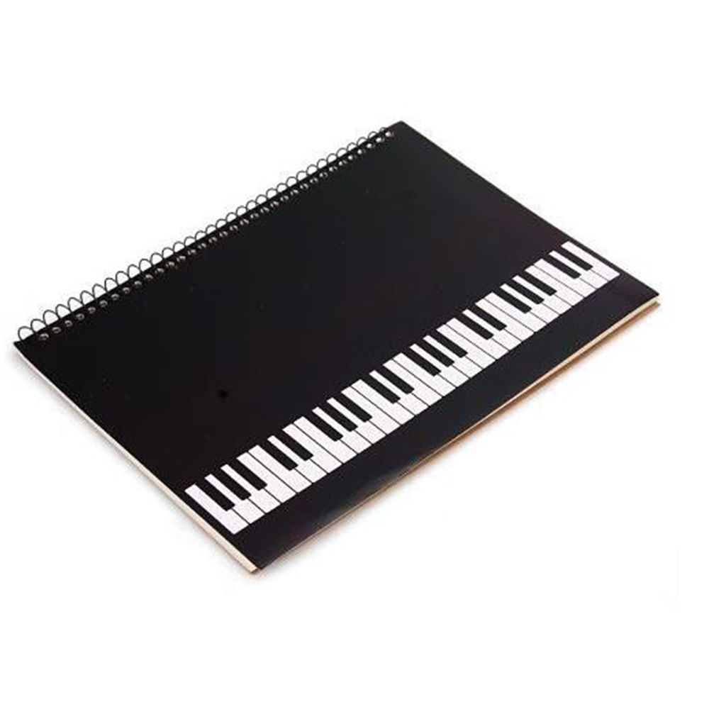 50 Pages Blank Sheet Professional for Music Writing Notebook Composer Staff Paper Musicians