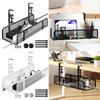 Easy Install Desk Cable Organizer Black White Under Table Cord Organizer  Computer Desk