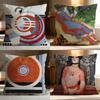 Fashion F-Ffrantisek Kupkaed Cushion Cover Soft Washable Pillow Case Multi-Scene for Couch Bed Travel Office Use