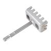 Square Shank Slot Punch Tool Hole Cutter for 86 Type Electrical Box Drill Bit for Electricians and DIY Installations