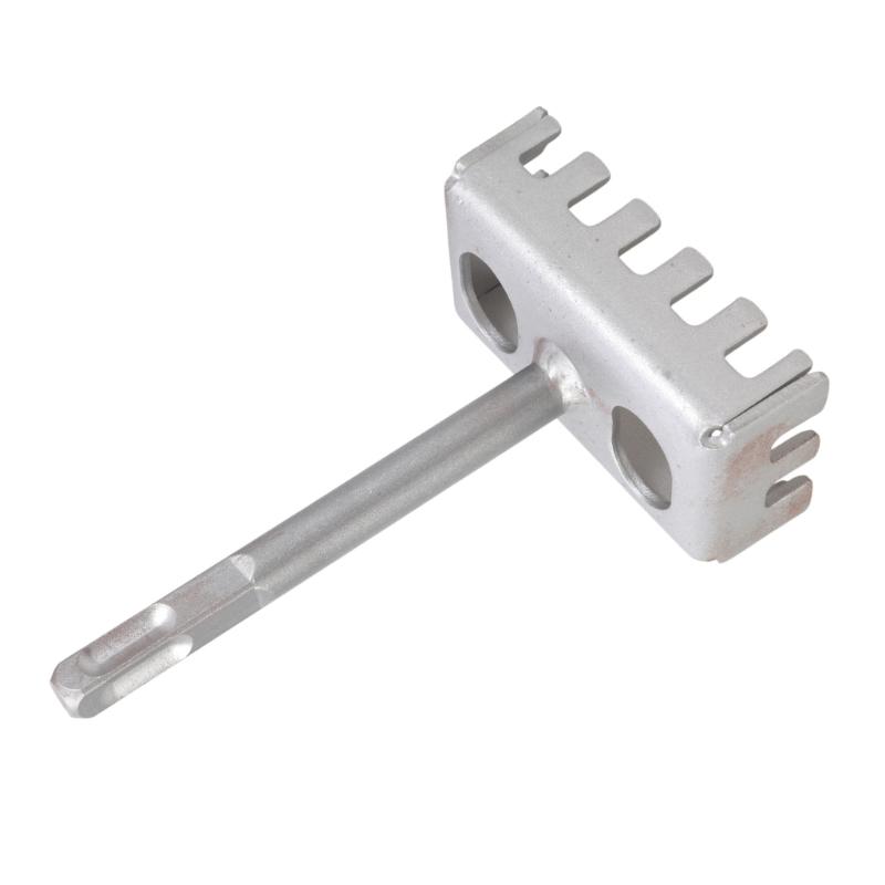Square Shank Slot Punch Tool Hole Cutter for 86 Type Electrical Box Drill Bit for Electricians and DIY Installations
