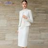 Completo da donna in Tencel e Lana Stile Cinese Nuovo Business