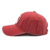 Washed Letter Embroidered Baseball Cap Cartoon Casual Hat Fashion Letter Sun Visor Hat