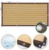 Beige Sunshade Net Easy to Install Black Sunshade Net for Balconies Courtyards And Swimming Pools UV-resistant Awnings
