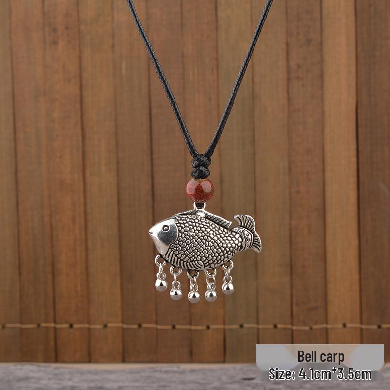 

Универсальное этническое серебряное ожерелье-подвеска – Женский амулет «Четыре стороны света: мир и богатство»