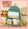 School Bag New Summer Dopamine Sweet Soft Girl Backpack Japanese Style Backpack Academy Style High Appearance Backpack for Middle School Students