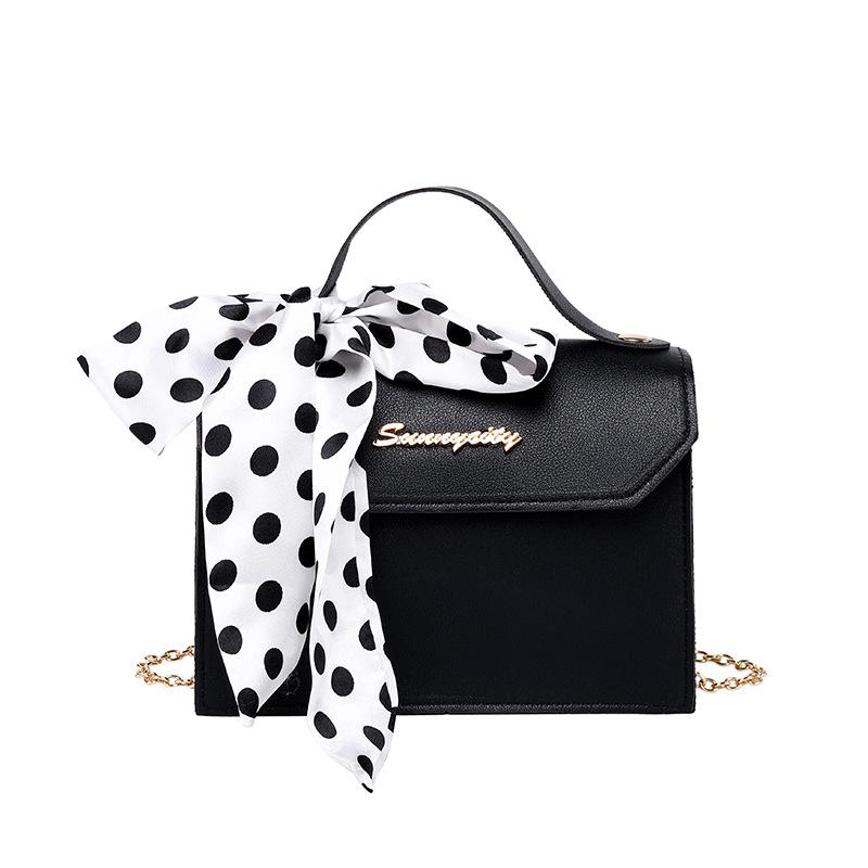 Scarf Handbag Small Bag for Women Korean Style Women's Crossbody Bag