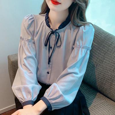 Blusa da donna morbida in stile coreano con un design delicato perfetta per ogni occasione