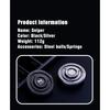 Fidget Spinner Mechanische Münze Fingerspitze Edelstahl EDC Anti-Stress Fidget Slider Spinner Büro Spielzeug für Erwachsene Geschenke