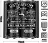 Funny Quotes Shower Curtain Cool Black And White Bathroom Rules Shower Curtains Fun Cute Toilet Sayings Fable Motto Bathroom