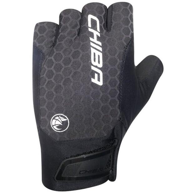 Велоперчатки Chiba Pure Race II без пальцев (черные) XL