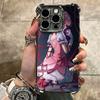 Madoka Magica Anime Weiche Handyhülle Für iPhone 15 16 17 Air 14 Pro Max 16E Plus 13 12 Mini Galvanisiert Anti-Fall Fundas