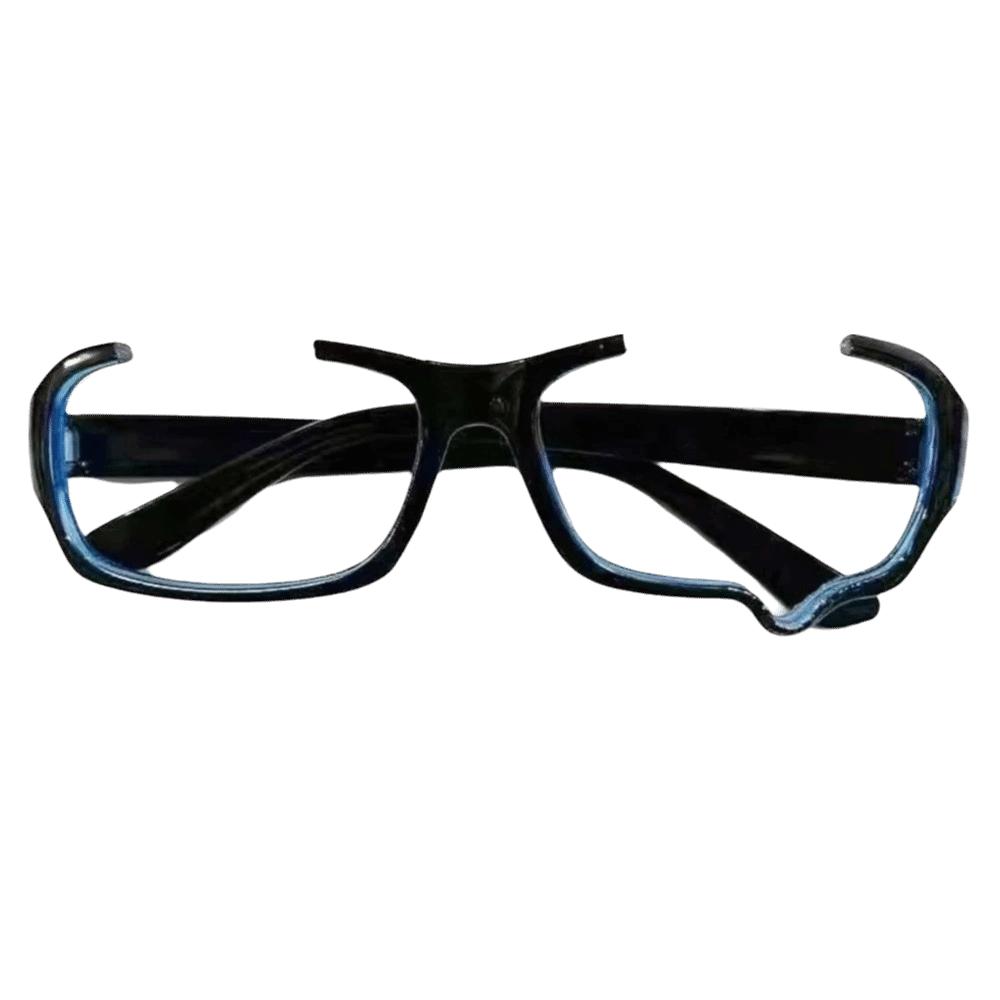Full Rim Teardrop Eyeglass Frame Half Rim Cosplay Glasses Retro Anime Eyewear Frame Photo Prop