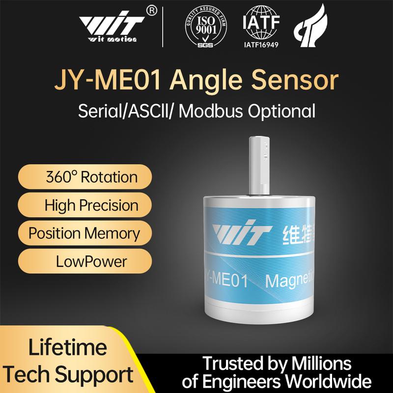 WitMotion JY-ME01 High-precision 18-bit Resolution Absolute Encoder Digital Rotation Angle Measurement Sensor