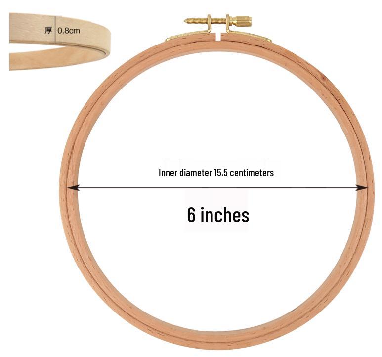 Handmade DIY Embroidery Tool Set with Hoop, Frame, and Stand
