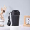 Large Capacity Thermal Cup with Lid Sports Cup Eight-Angle Coffee Cup  For Keeping Iced Coffee Tea