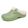 Männer Warme Winter Baumwolle Schuhe Frauen Warme Pelz Hause Hausschuhe EVA Nicht-Slip Plüsch Hausschuhe Indoor Paar Dicke Sohle schuhe Rutschen