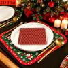 20pcs Disposable Napkins with Snowflake Pattern Print for Wedding,Parties,and Daily Use for Thanksgiving Fall Christmas Table Decoration